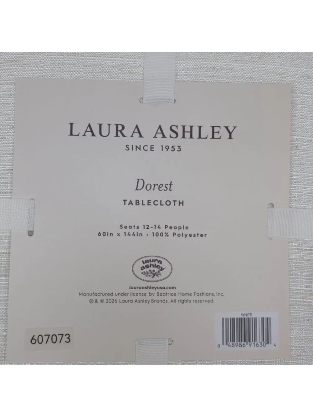 Laura Ashley Dorset Tablecloth 60